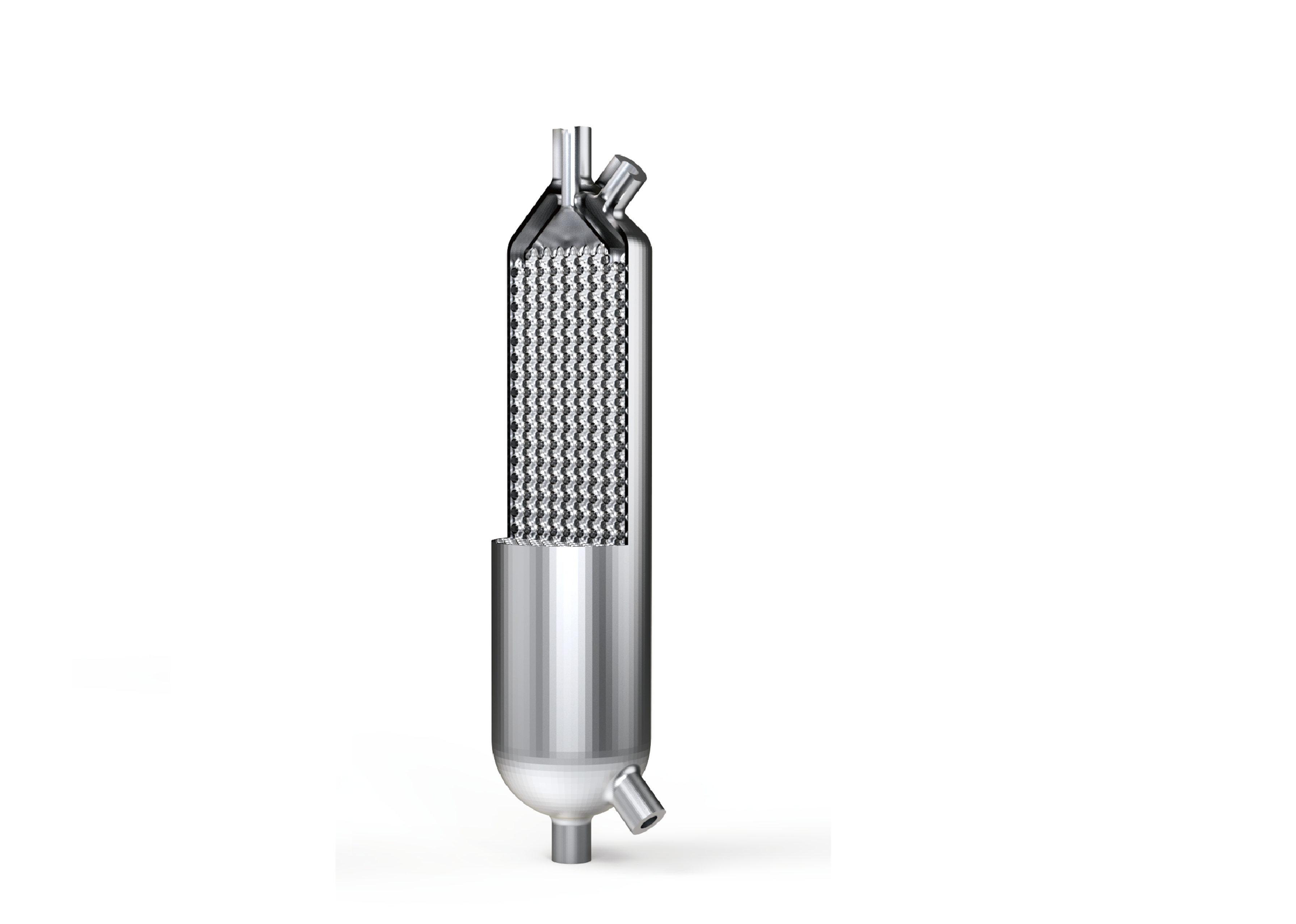 Metal additive manufacturing research heat exchanger core