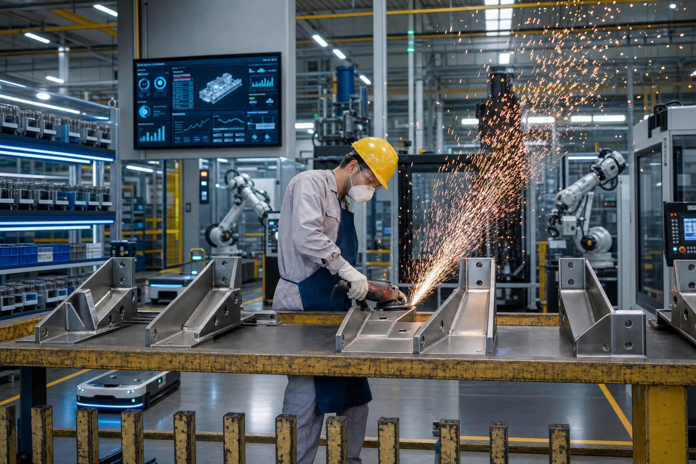 Media uploaded with AI in Manufacturing: Transformation or Replacement?